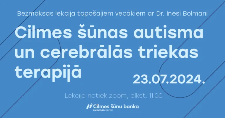 Cilmes šūnas autisma un cerebrālās triekas terapijā