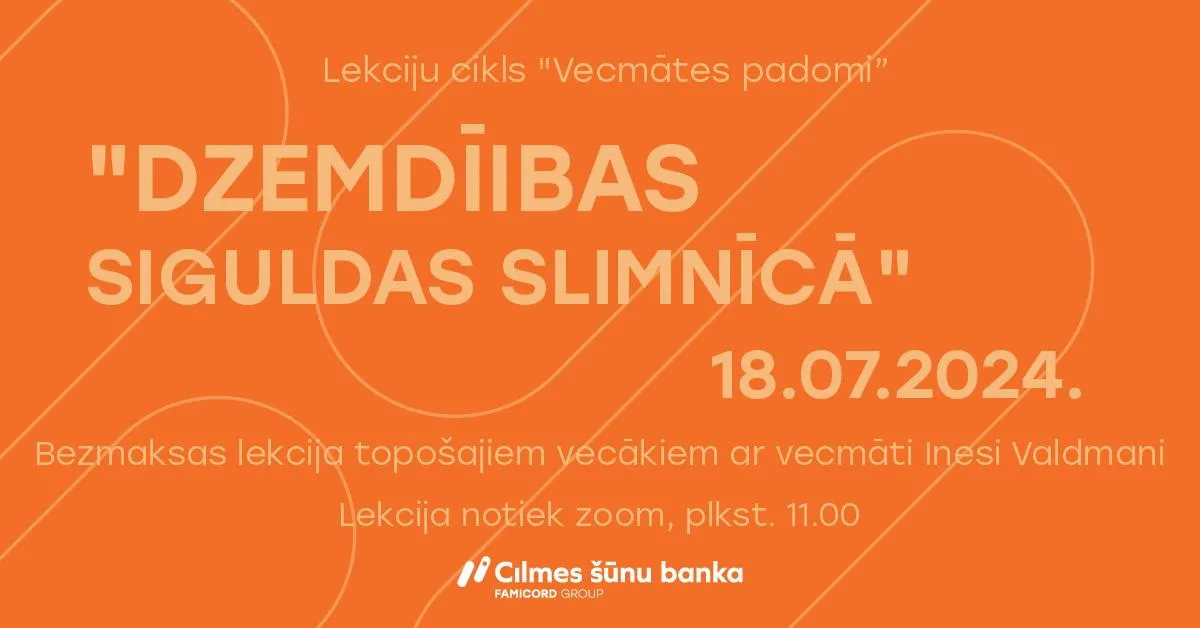 Bezmaksas lekcija ciklā 