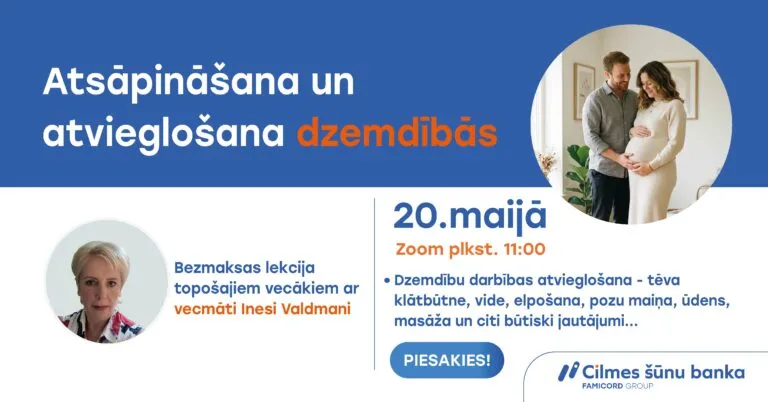 Atsāpināšana un atvieglošana dzemdībās!