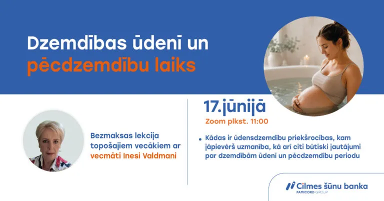 Dzemdības ūdenī un pēcdzemdību periods
